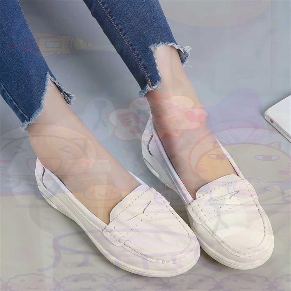 Streetwear Brand In Uk - Soft Slip-on Womens Large Size Shoes