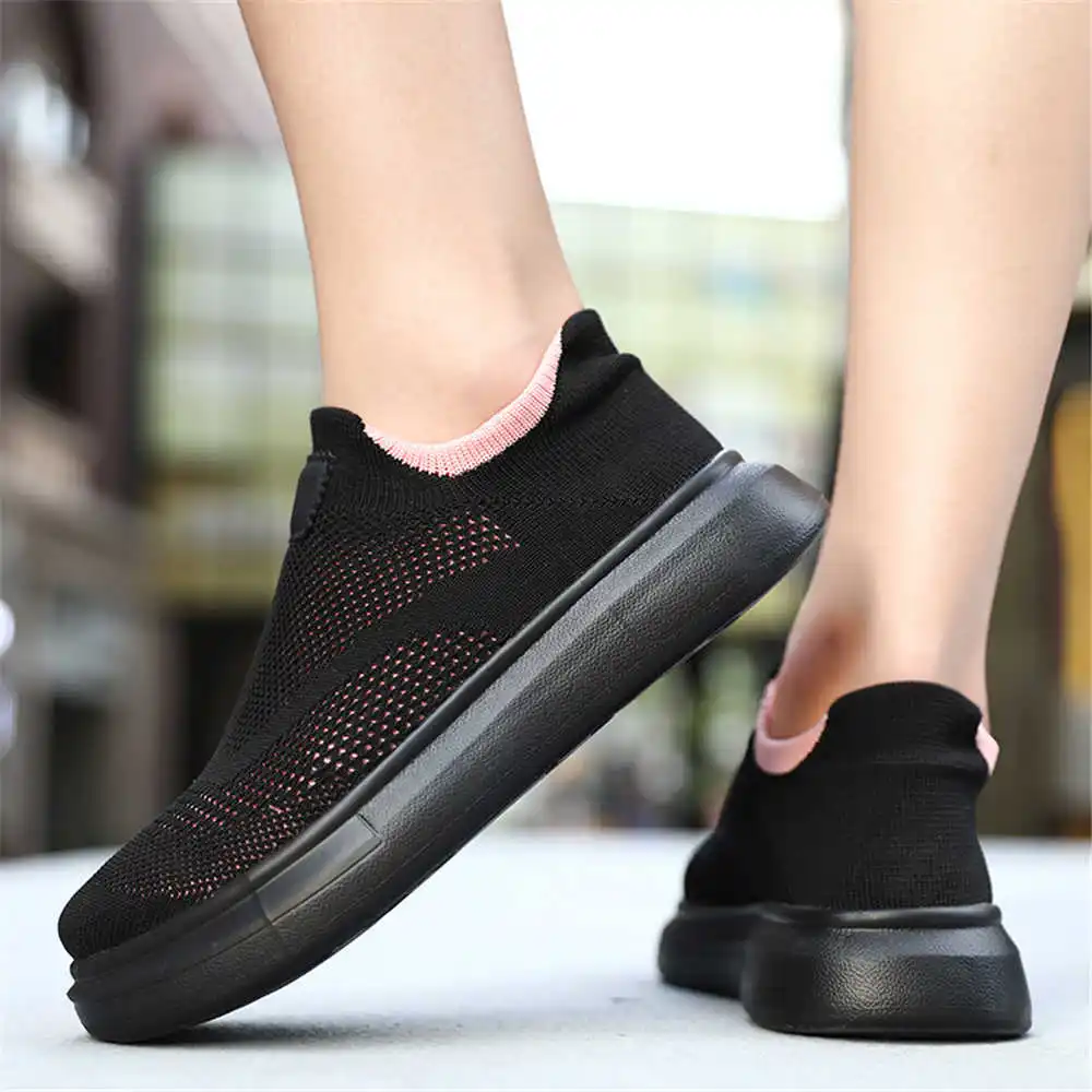 Streetwear Brand In Uk - Platform Stockings Brown Shoes For Woman