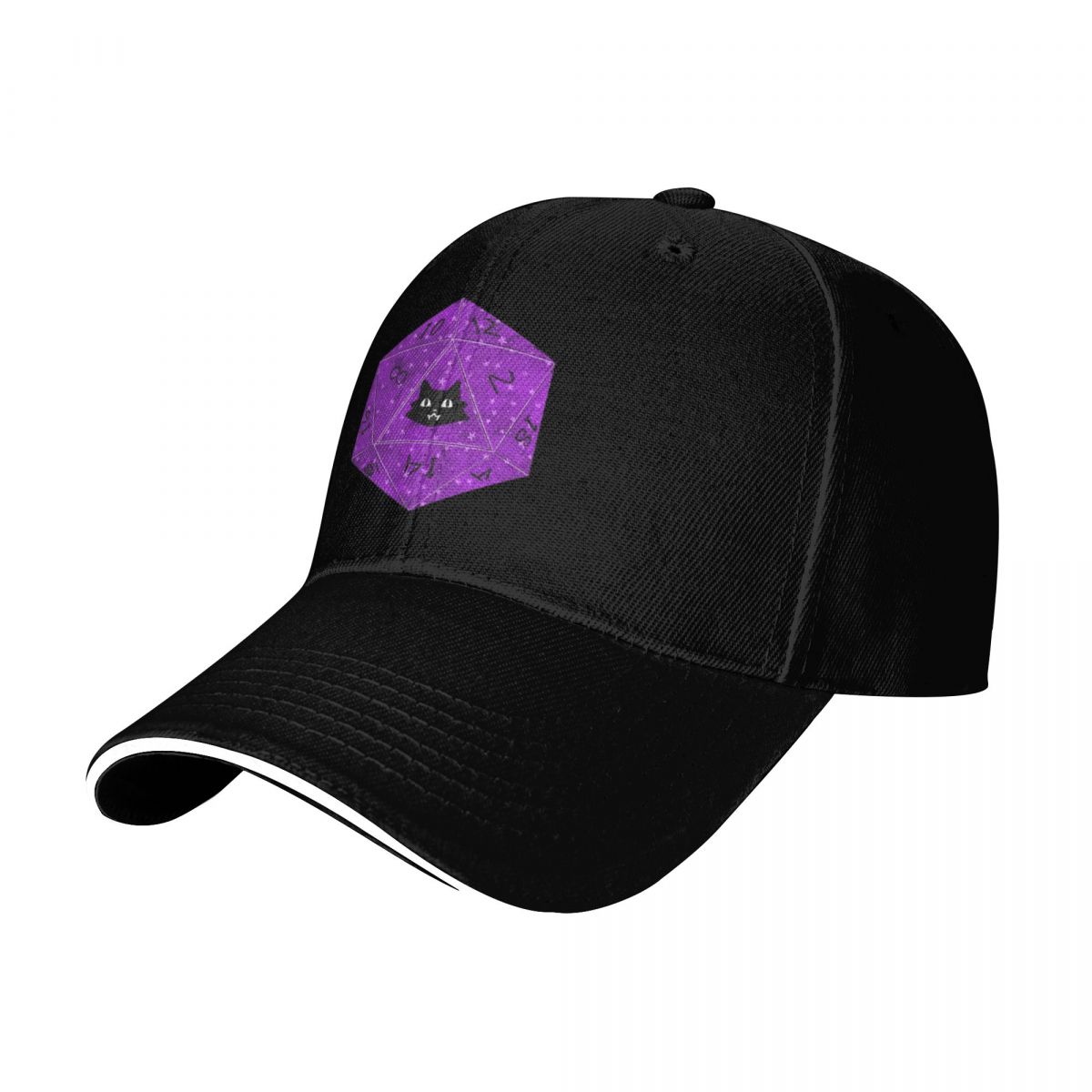 D20 black cat Baseball Cap Bra - Streetwear Brand Cat review and price