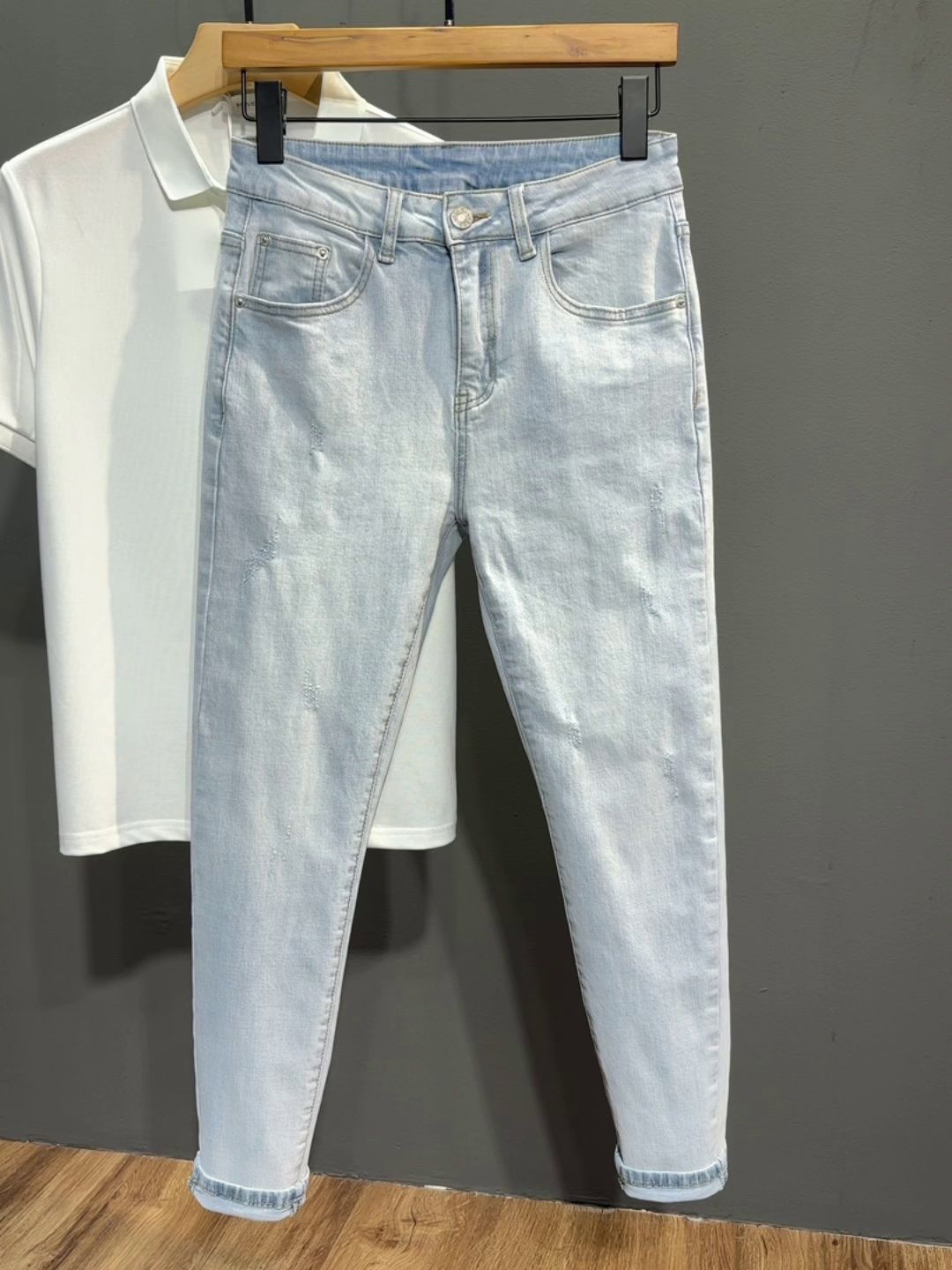 Summer Washed Light Blue Washe - Streetwear Brand Cat review and price