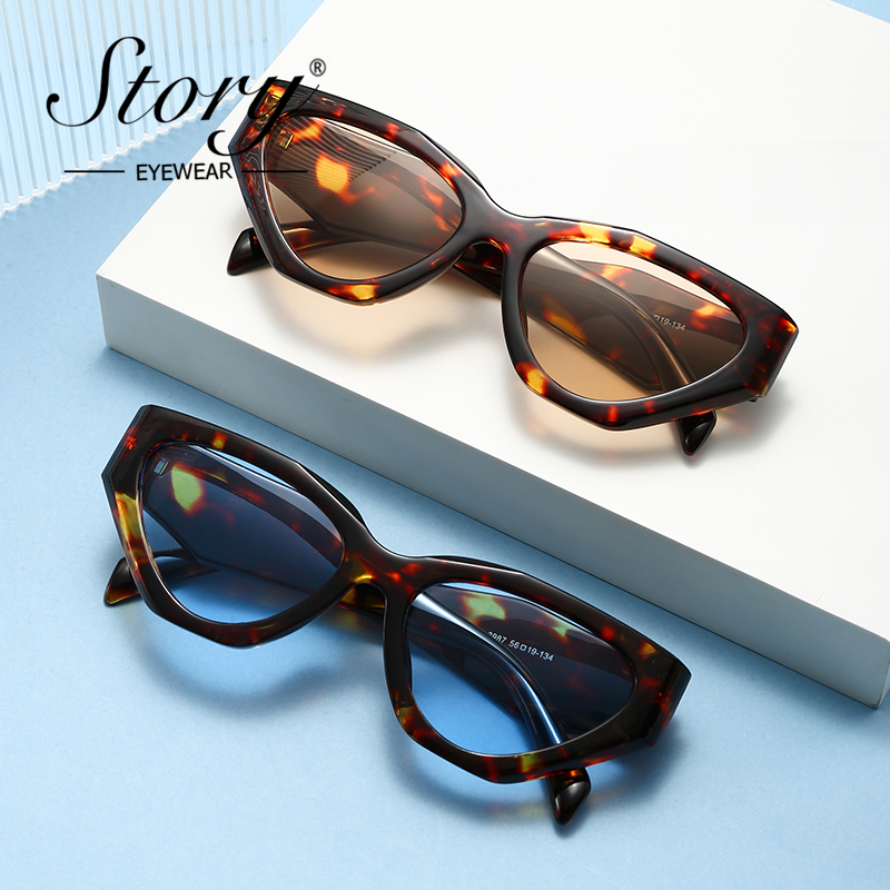 STORY Trendy Large Cat Eye Sun - Streetwear Brand Cat review and price