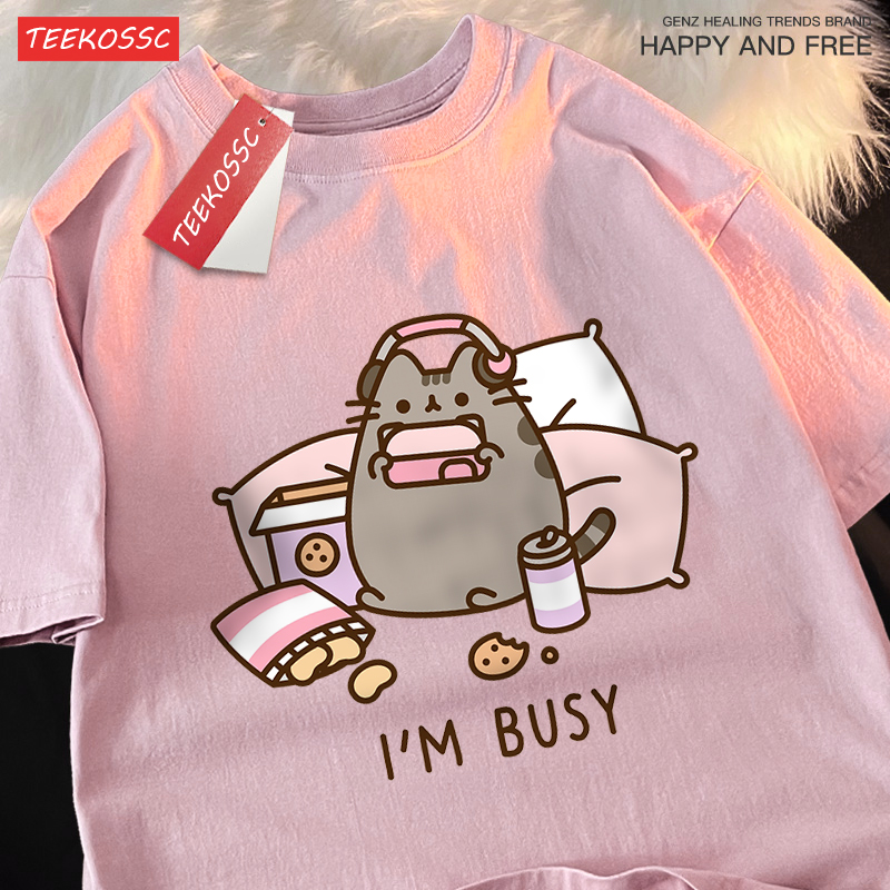 Sorry I'M Busy Cat Playing Gam - Streetwear Brand Cat review and price