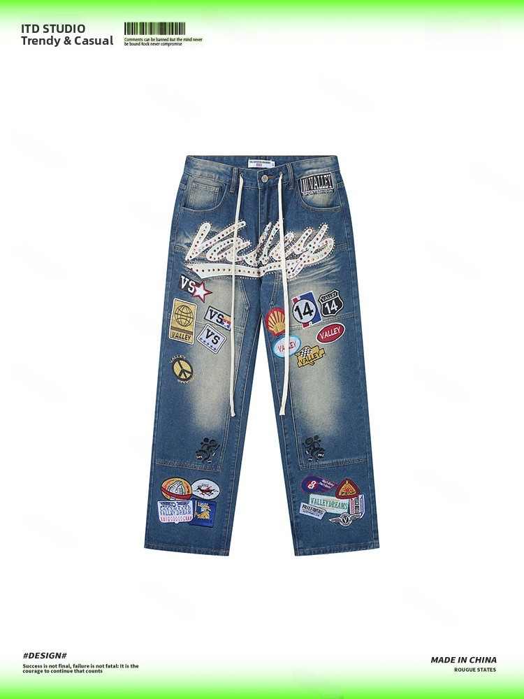 VALLEY Embroidered Loose High  - Valley Streetwear Brand review and price