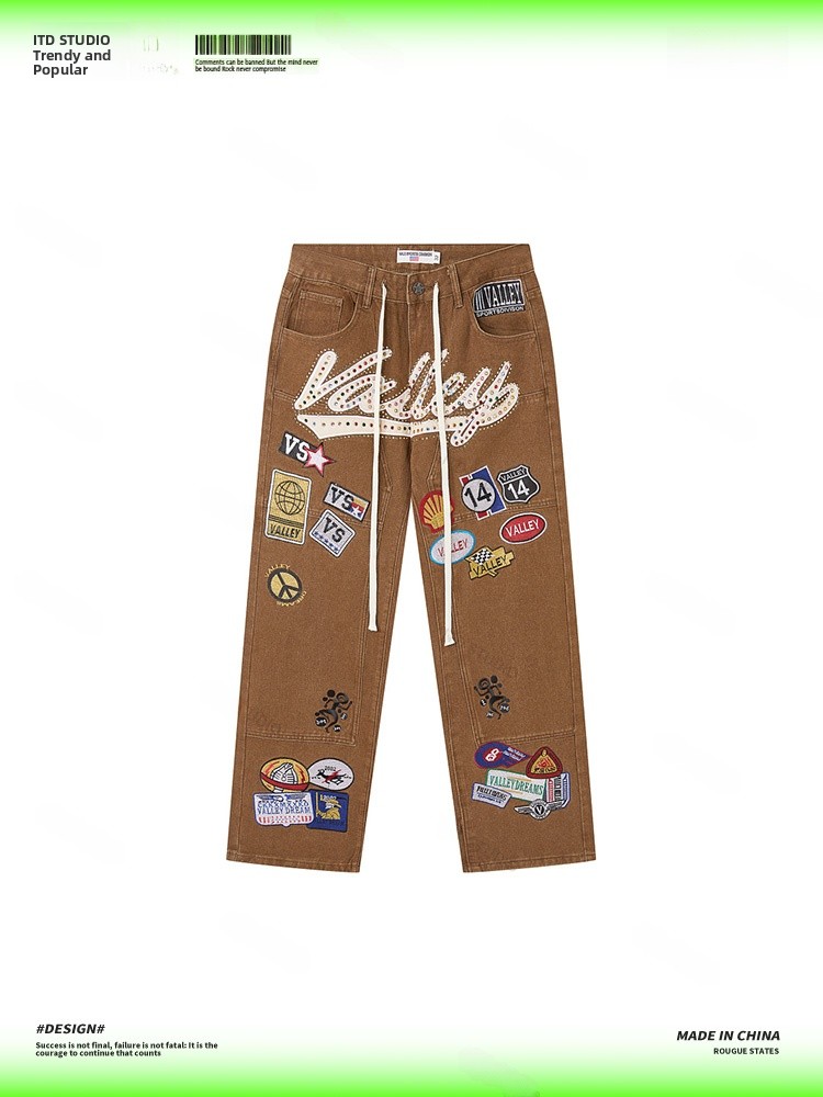 VALLEY Embroidered Loose High  - Valley Streetwear Brand review and price